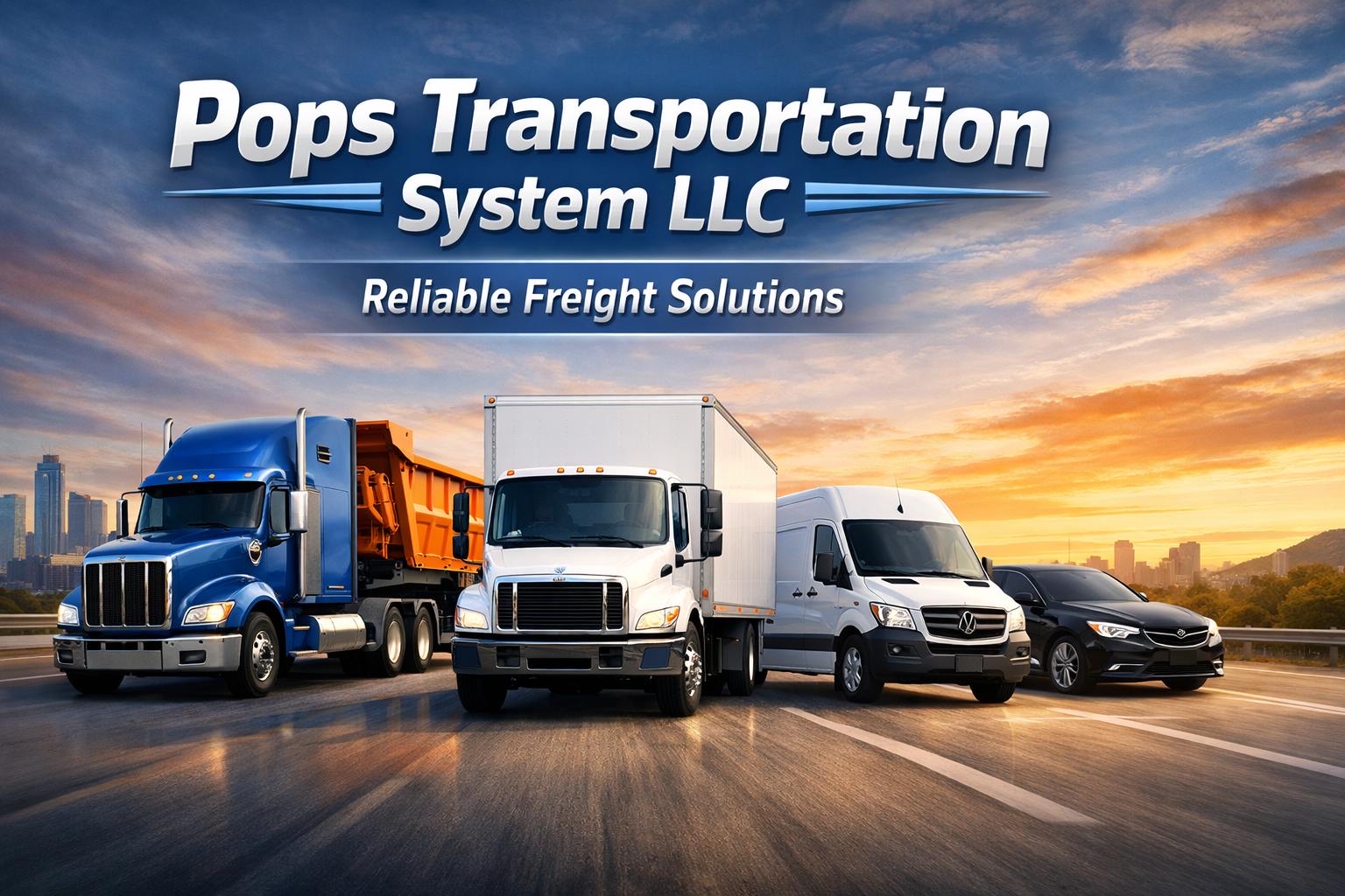 Pop's Transportation System branded fleet